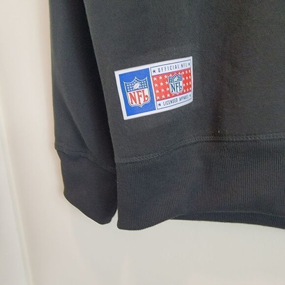 NFL Football Black Sweatshirt Pullover Size XL New with tag! NWT - Picture 7 of 7